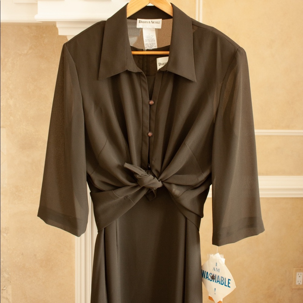 Two Piece Vintage Deadstock Plus Size Dress